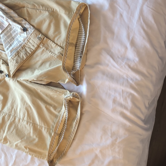 BROOKS BROTHERS Black Fleece THOM BROWNE Mens Shorts TAN Sz BB4 ( Large ) - Picture 8 of 8